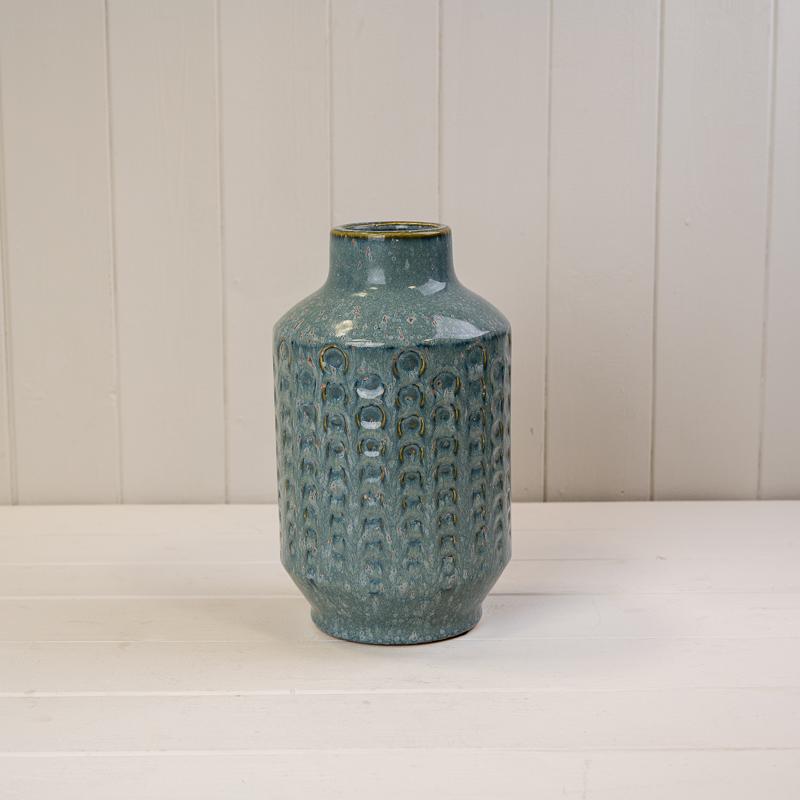 Blue Ceramic Vase